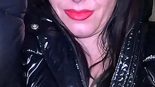 Staircase Downjacket Tease - Soft Masturbation & Dirty Whispering