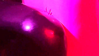 Rubber & Ava Fetishart Give Perv a Latex Footjob Part 2