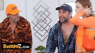 Swapping Step-granddaughters - Grumpy Old Men's Dicks Win the Day