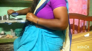 Indian Housewife Aunty Handjob