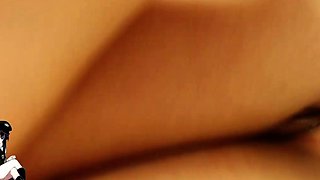 Skinny amateur babe fist fucked in her loose