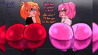 Natsuki and Asuka Huge ass bitches HMV/PMV -[greatestgori]