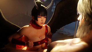 Nyotengu Christmas Special, Dead or Alive Animation
