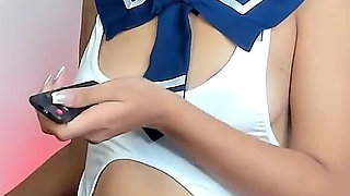 Petite Latina Masturbates on Camera and Likes to Wet Her Panties
