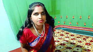 Village Aunty Fucking and Blowjob by Her Step Son with Audio