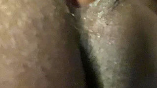 (homemade) Ebony Alliyah Alecia Makes Pretty Horny Pussy Creamy