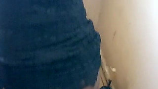 Black Slut Doggystyle and Blowjob White Man in Black Sexy Dress