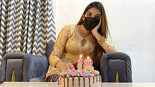 Stepsister Gives Horny Birthday Present - Big Tits Desi Girl Fucks Stepbrother