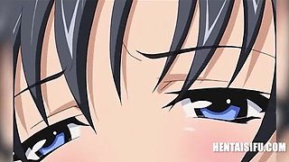 Stepmom and Stepdaughter Stuck and Fucked - Hentai with English Subtitles