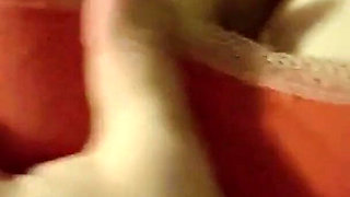 Squeezing My Big Boobs Twisting My Hard Nipples
