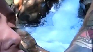 Transando Com a Novinha Na Cachoeira Amigo Filmando