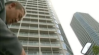 Azusa Nagasawa Big Tits JAV - Hairy Pussy Eating & Standing Window Fuck - English Subs Part 1