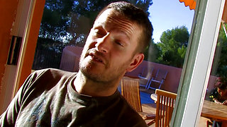 Lucky Guy Bangs Two Young Sluts Pool Side