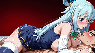 Vegeta (db) X Aqua (konosuba)