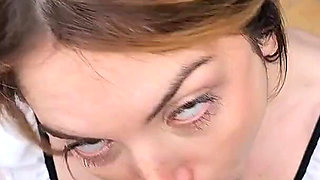 POV Your Girlfriend Suck Youu Cock in Spooky Place