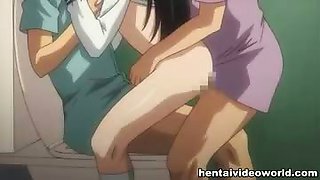 School girl double penetration hentai
