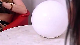 The Longest Fingernails at Gangbang and She Gives It Her All. She Knows What Men Need