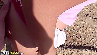 Roxi in outdoors porn vid featuring a cock-craving slut