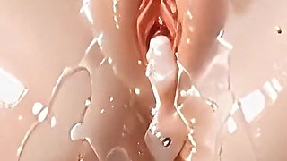 Explosive Union: Guy and Girl Lost in Rhythmic Orgasms Amidst Stormy Passion Fire.ai