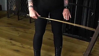 Nipple Play Makes Slave Girl Giggle, Bastinado Makes Her Cry