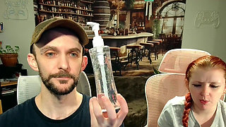 Mrgras Water-based Premium Lube Unboxing and Creampie