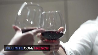 Stockings movie with mystery lover from French Girls At Work