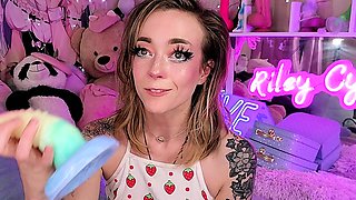 Small tit girl loves to masturbate