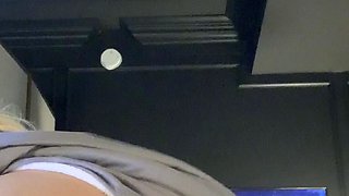 Beautiful blonde nanny and big boobed blonde MILF get pumped
