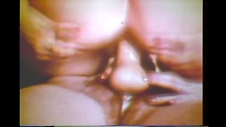 Vintage Lesbian Hairy Pussy MILF Licking Party