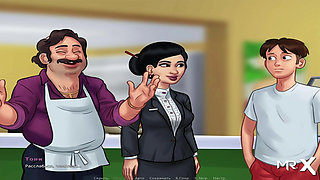 SummertimeSaga - Kiss at Workplace E4 #5