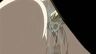 Hardcore fucking between a younger man and a busty babe - Anime