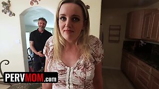 Unsatisfied Stepmom Discovers That Her Sweet Stepson Has The Actual Talent To Make Her Pussy Go Wet