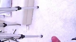 Tiny 19 Teenager blowing and gets pussyfucked by mature guy