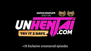 Uncensored Hentai: College Girls with Big Tits Revealed by X-Ray Glasses