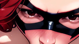 Yoghurt Party: 3D Comic Latex Vigilante POV (4k, Uncensored Ai Hentai)