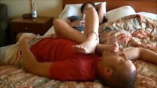 Goddess relax on bed: Amateur, Fetish  Feet Porn