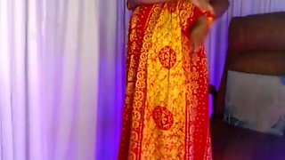 Desi Hot Pregnant Lady Playing Nude Show With Big Belly