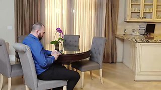 my husband fucks our babysitter