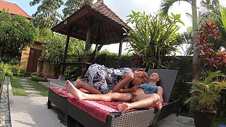 Asian amateur bares all for raw Thai Redhead in steamy POV CFNM