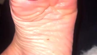 Black Amateur Explore Hot Foot Fetish