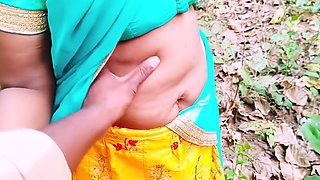 Outdoor Jungle Sex. Desi Bhabi Fucking Husbends Small Stepbrother Big Dick In Forest. Telugu Dirty Talks