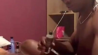 Tied up Hot Pussy Massage Stimulating My Clit with Egg Vibrator