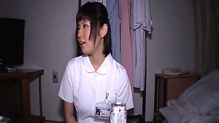 Pure White Heat. a Gentle Nurse Reveals Her True Intensity