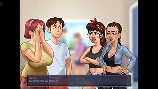 Anime hentai uncensored, summertime saga game, summertime