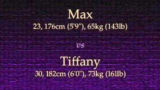 tiffany vs max mixed wrestling