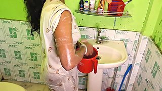 Stepsister's Shower Surprise Turns Hot, Stepbrother Records It and Fucks Her Viral