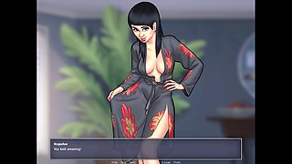 Sexy Korean babe in a world of hentai