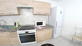 Melisa Creative Teases and Plays and Then Sucks Her Lover’s Cock