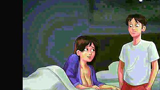 Sucking Step Moms Breasts Dubbed