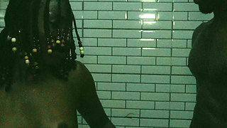 BBC Girl Likes It in the Toilet